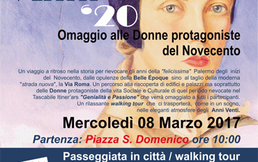 PALERMO  ANNI ’20 – Walking Tour