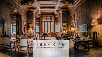 Palermo – Notte a Villa Virginia. Visite alla villa Liberty di via Dante e dinner nel giardino confinante con Villa Malfitano