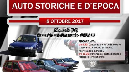 Monreale (PA) – Rad-Uno auto storiche e d’epoca