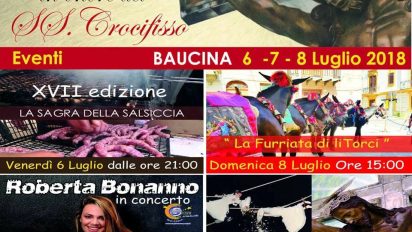 Baucina (PA) – Festeggiamenti in onore del SS. Crocifisso.