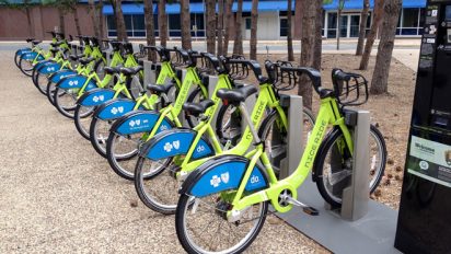 Iniziati i lavori per le postazioni del Bike Sharing