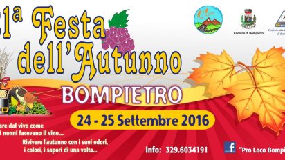 XXI FESTA D’AUTUNNO – BOMPIETRO – (PA) –