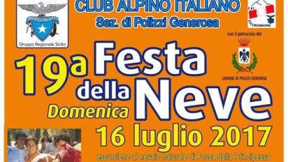 Polizzi Generosa- “Festa della Neve” 2017.