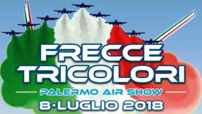 Palermo – Le Frecce Tricolori tornano a Palermo.