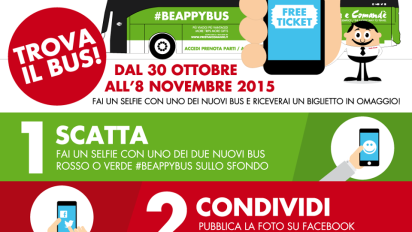 Palermo –  Fatti un selfie e vinci subito: PROMO SELFIE #BEAPPYBUS