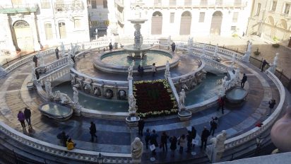 Palermo – La fontana Pretoria. storia, simboli, misteri, segreti della fontana (NO)