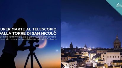 Palermo – Torre di San Nicolo’. Osservazioni al telescopio dalla terrazza