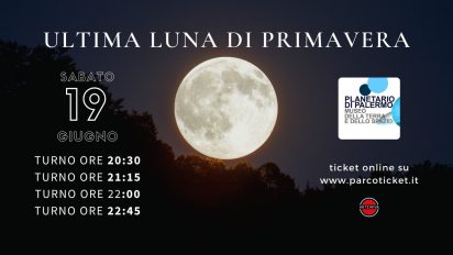 Palermo – Ultima luna di primavera – Planetario di Palermo