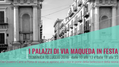 Palermo: I Palazzi della via Maqueda in Festa – Palermo Ebraica (passeggiata) – Visite guidate alla chiesa dell’Assunta (10 luglio)