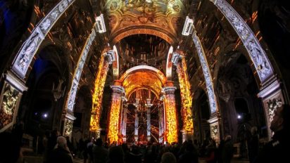 “Exstasis”, torna il videomapping nel monastero Santa Caterina