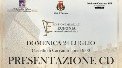 Caccamo (PA) – Presentazione CD. Antologia di brani per clarinetto e pianoforte