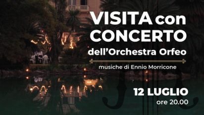 Palermo – Apertura Straordinaria Serale di Villa Tasca con Musiche di Ennio Morricone