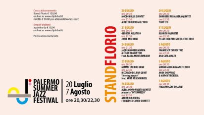 PALERMO SUMMER JAZZ FESTIVAL – STAND FLORIO