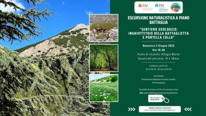 Palermo – SENTIERO GEOLOGICO “Battaglietta – Portella Colla Piano Battaglia. Rifugio Marini.