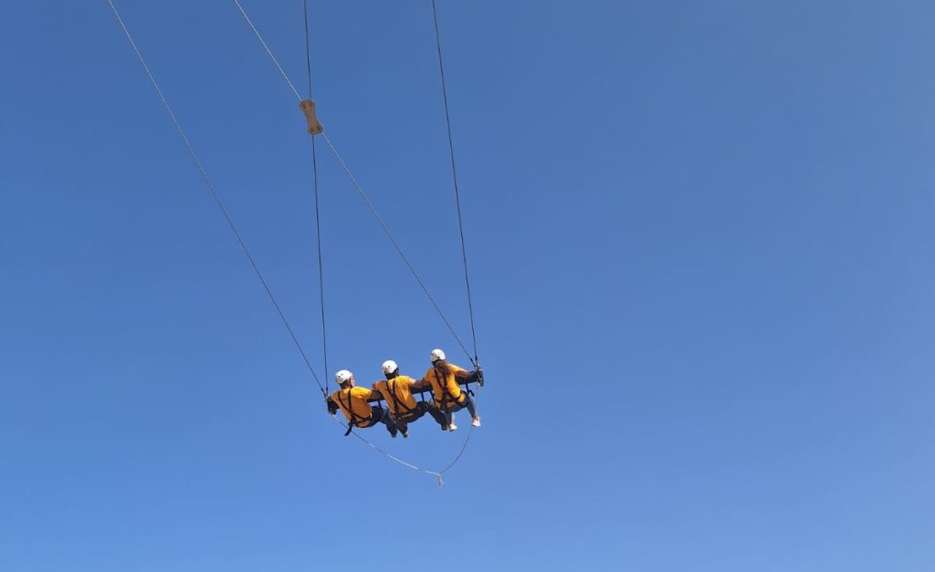 altalena più alta d'europa