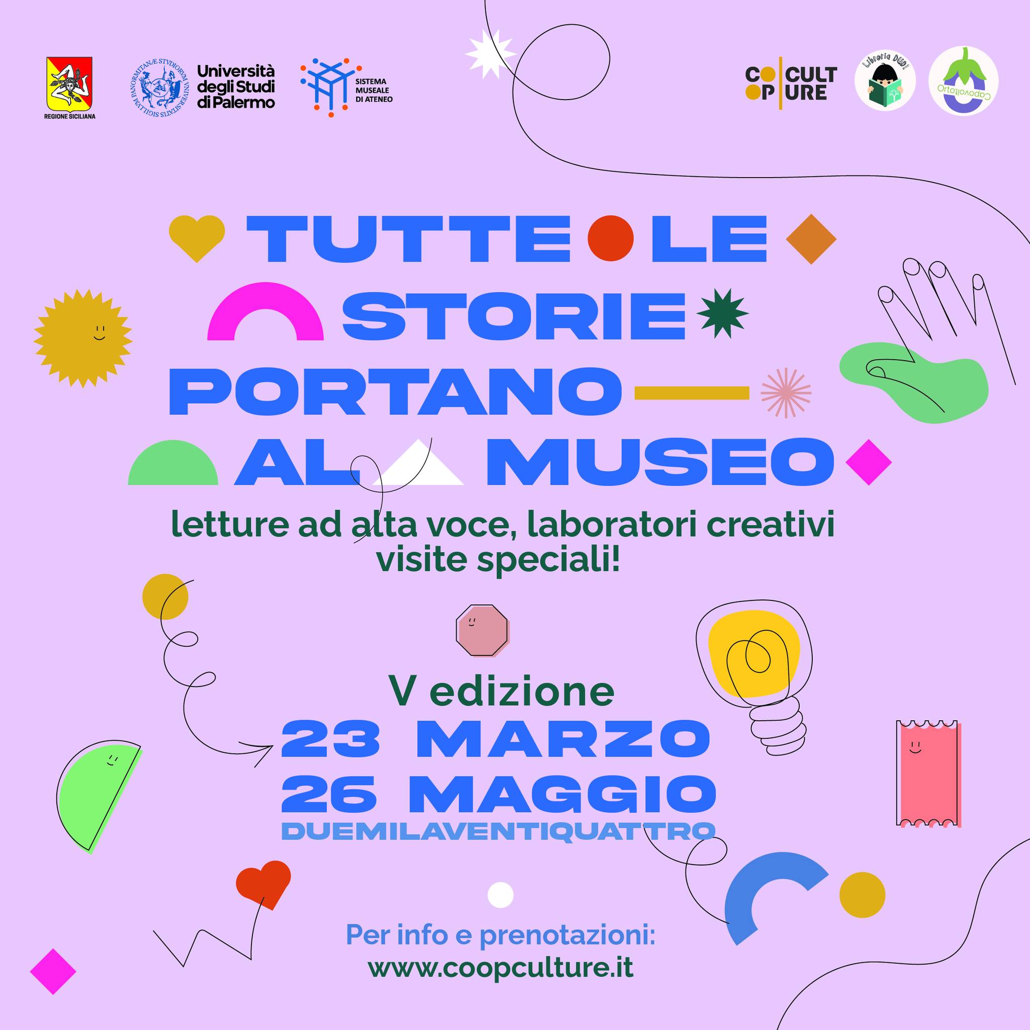 Palermo - "Tutte le storie portano al museo"  V edizione