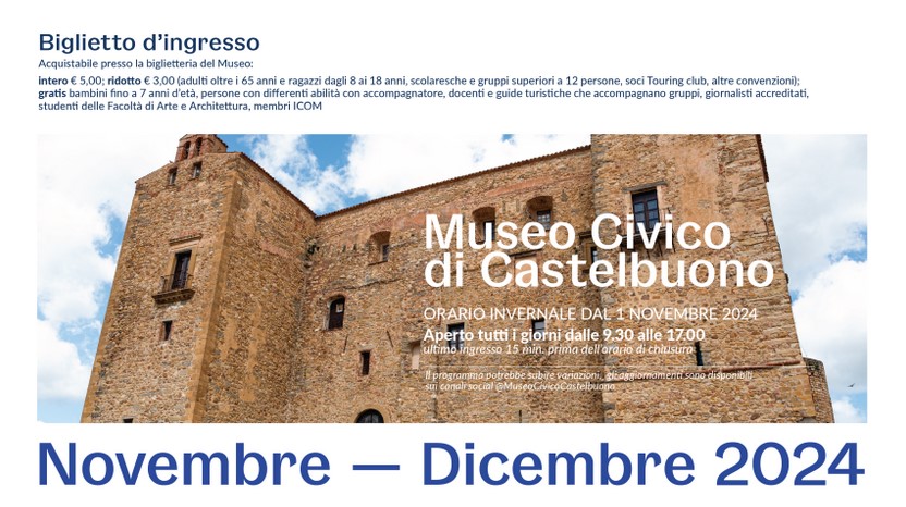 Gli appuntamenti di fine anno al Museo Civico di Castelbuono